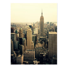 New York City Skyline Midtown Postcards