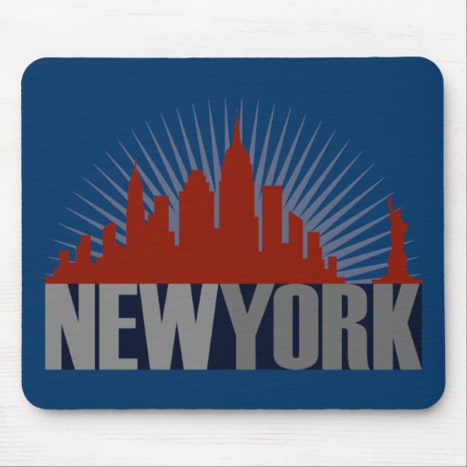 New York City Skyline Mouse Pad