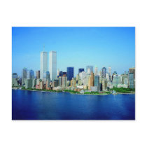 New York City Skyline Postcard