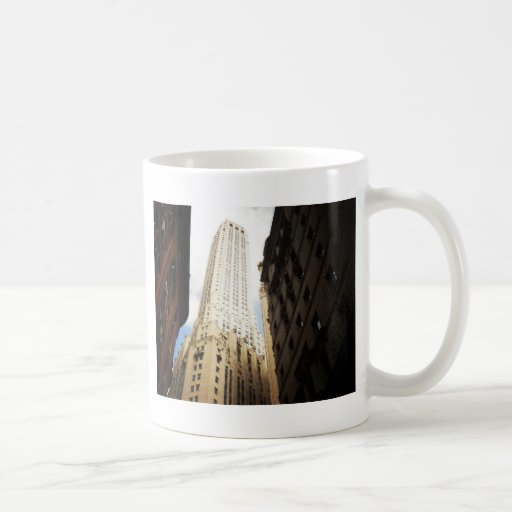 New York City Skyscraper Reaching Towards the Sky Mugs