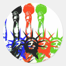 New York City-Statue of liberty Sticker