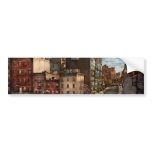 New York - City - The corner of 10th Ave & W 18th bumper stickers