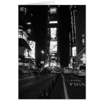 New York City Time Square Greeting Cards