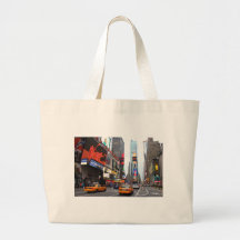 New York City Times Square Canvas Bag