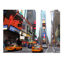 New York City Times Square Post Card