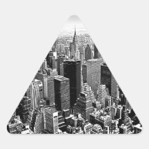 New York City Triangle Sticker