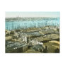 New York City Wharves 1875 Magic Lantern Slide Postcard
