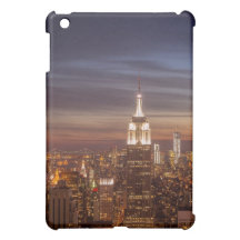 New York Cityscape Skyline - Skyscrapers at Sunset