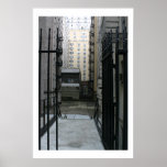 New York Courtyard Posters