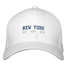 New York Embroidered Hat