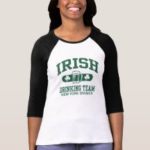 New York Irish Drinking Team T Shirt