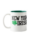 New York Irish mugs