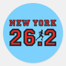 New York marathon Sticker