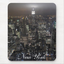New York Mousepad Cityscape New York City Gifts