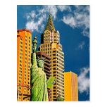 New York, New York Hotel, Las Vegas, Postcard