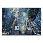 "New York Nightlights" Watercolor Art cards