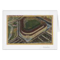 New York, NY - Yankee Stadium from the Air #1 Greeting Card