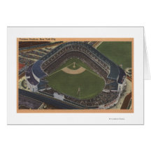 New York, NY - Yankee Stadium from the Air #2 Greeting Card
