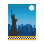 New York postcards