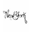 NEW YORK SCRIPT t-shirts