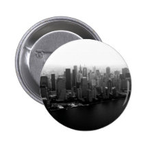New York Skyline Button