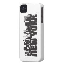 New York Skyline iPhone 4 Cover