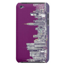 New York skyline iPod Touch Cover