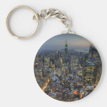 New York Skyline Keychains