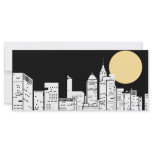 New York Skyline Silhouette rack cards