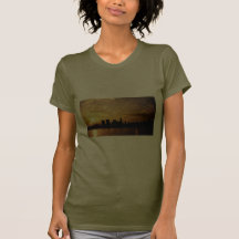 New York Skyline Sunset Tees