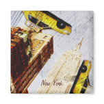 New York taxi magnet