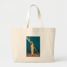 New York: The Wonder City of the World Poster Tote Bag