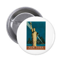 New York: The Wonder City of the World Poster Pins