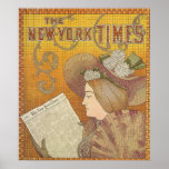 New York Times Advertisement - 1895 Print