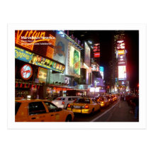 New York Times Square Postcard