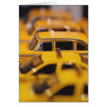 New York Toy Taxis Blank Card