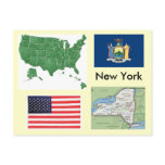 New York, USA postcards