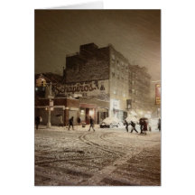 New York Winter Holidays Cards