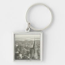 New York Winter Key Chain
