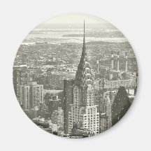 New York Winter Magnet