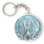 new young womens medallion key-chain keychains
