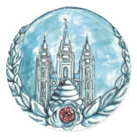 new young womens medallion sticker