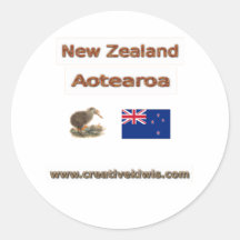 New Zealand Aotearoa Stickers