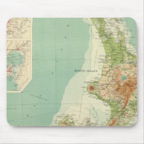 New Zealand Atlas Map Mouse Pad