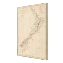 New Zealand Stretched Canvas Print