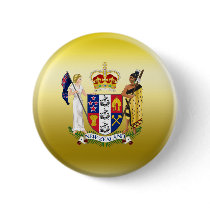 New Zealand Coat of Arms Buttons