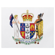 New Zealand Coat of Arms Flyer Design
