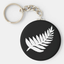 New Zealand Fan Key Chains