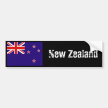 New Zealand flag bumper sticker
