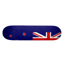 New Zealand Flag Skateboard